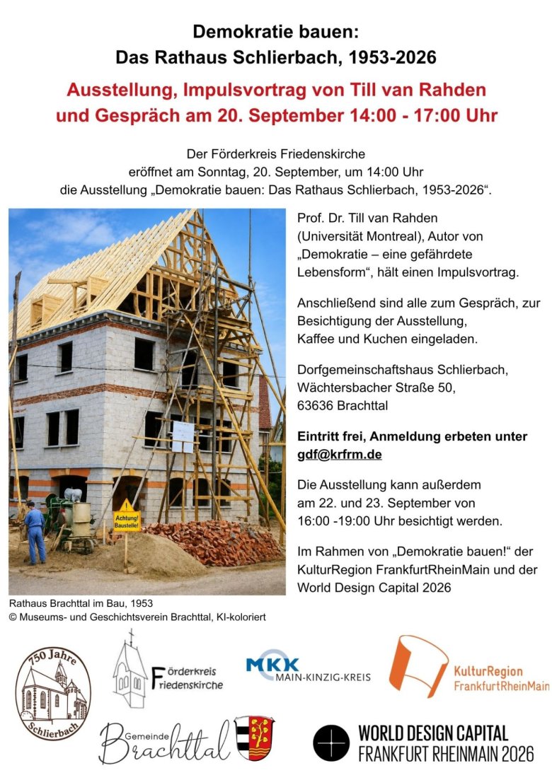 Demokratie bauen: Das Rathaus Schlierbach, 1953-2026 - 1
